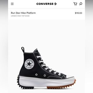 Converse Run Star Hike Platform